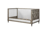 Artesia Tan Fabric & Salvaged Natural Finish Daybed Model 39710 By ACME Furniture